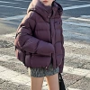 Paofu down jacket Women's 2025 Winter New Short coat, high down filling with duck down, high-end feel, wholesale in Pinghu details Picture